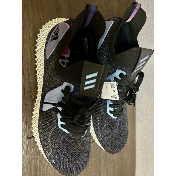 Adidas Alphaedge 4D Goodbye Gravity Core Black, Blue, And Purple Size 11 - Picture 12 of 12